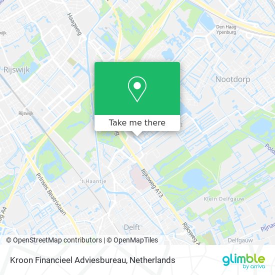 Kroon Financieel Adviesbureau map