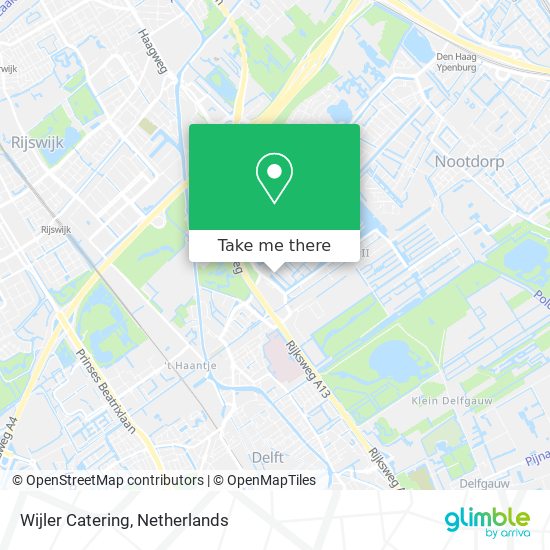 Wijler Catering map