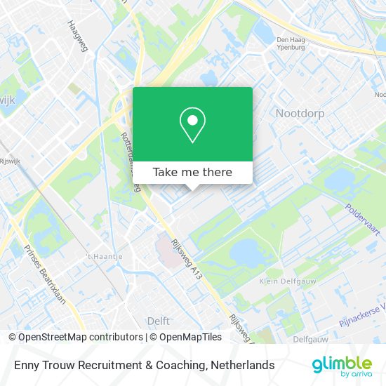 Enny Trouw Recruitment & Coaching map