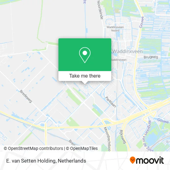 E. van Setten Holding map