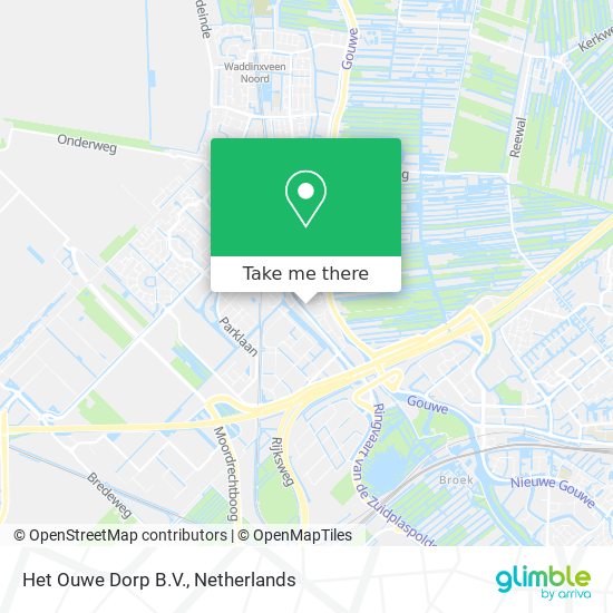 Het Ouwe Dorp B.V. Karte