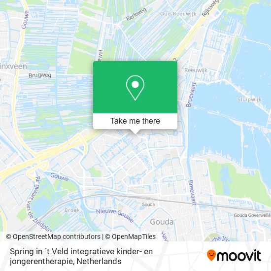 Spring in ´t Veld integratieve kinder- en jongerentherapie Karte