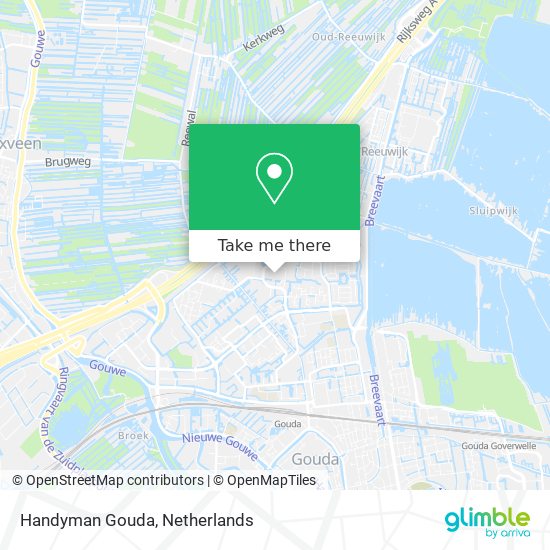 Handyman Gouda map