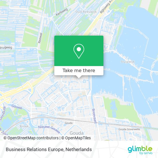 Business Relations Europe map