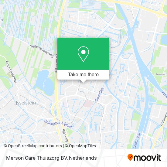 Merson Care Thuiszorg BV map