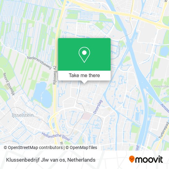 Klussenbedrijf Jlw van os map