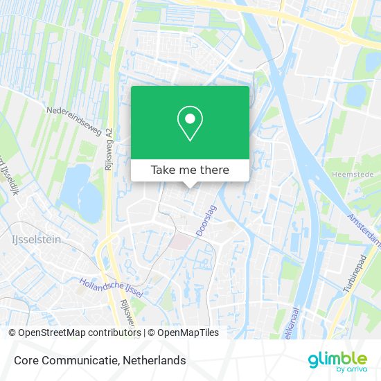 Core Communicatie map