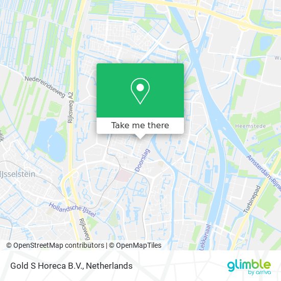 Gold S Horeca B.V. map