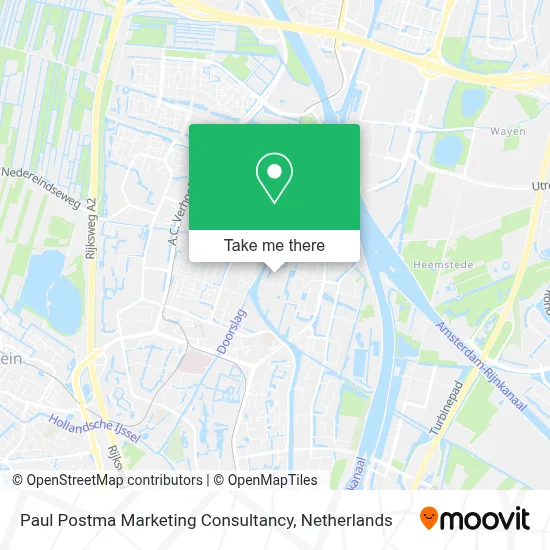 Paul Postma Marketing Consultancy map