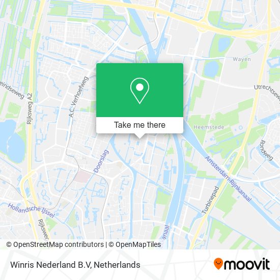 Winris Nederland B.V map