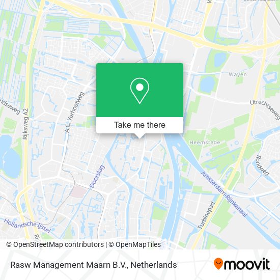 Rasw Management Maarn B.V. map