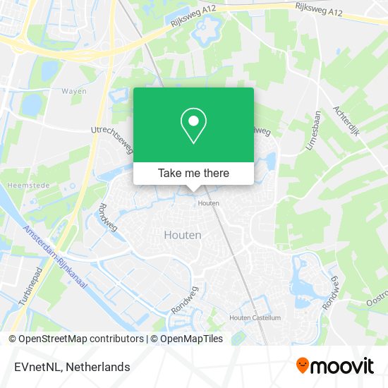 EVnetNL Karte