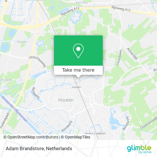 Adam Brandstore Karte