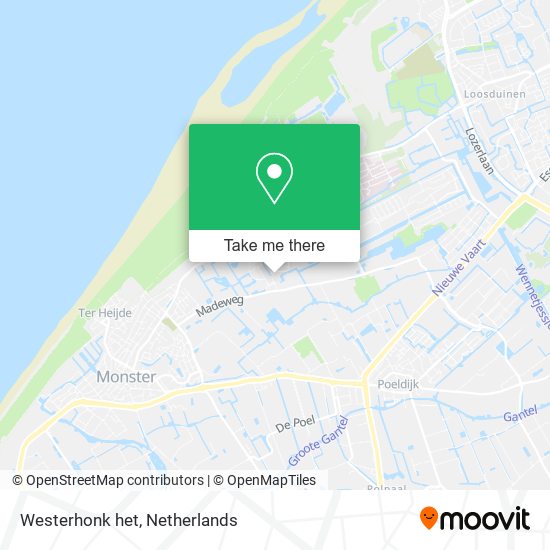 Westerhonk het map