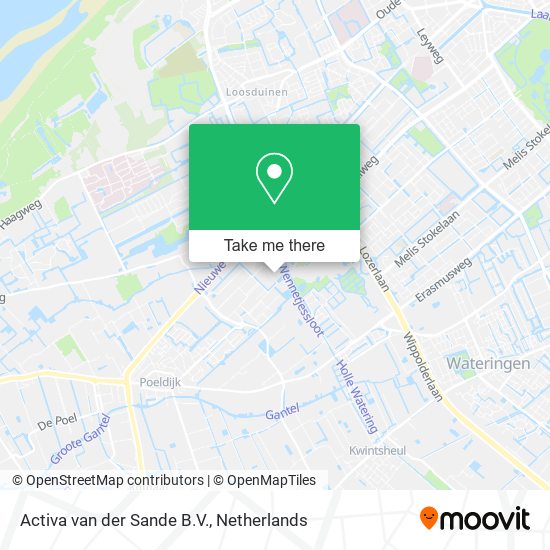 Activa van der Sande B.V. map