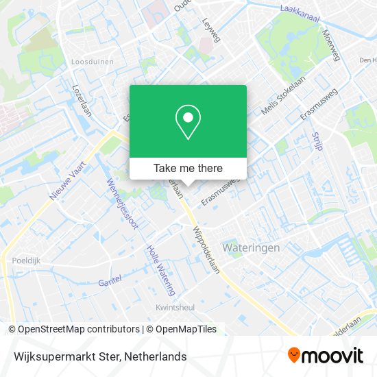 Wijksupermarkt Ster map