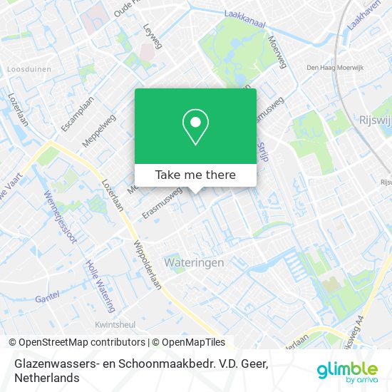 Glazenwassers- en Schoonmaakbedr. V.D. Geer map