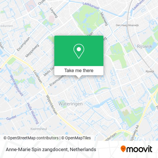 Anne-Marie Spin zangdocent map