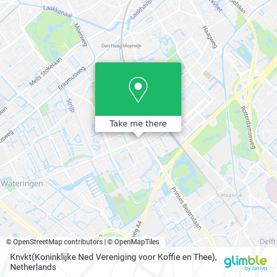 Knvkt(Koninklijke Ned Vereniging voor Koffie en Thee) Karte