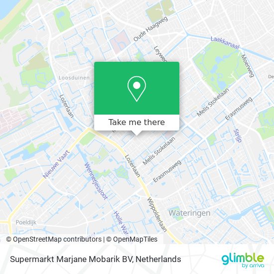 Supermarkt Marjane Mobarik BV Karte