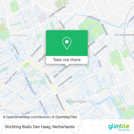 Stichting Budo Den Haag Karte