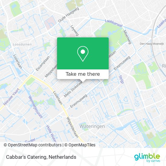 Cabbar's Catering map