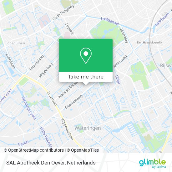 SAL Apotheek Den Oever map