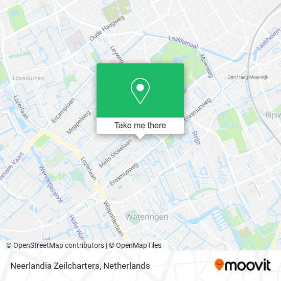 Neerlandia Zeilcharters map