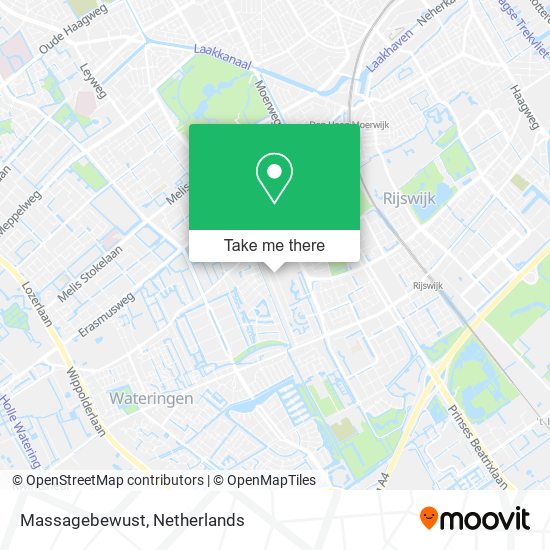 Massagebewust map