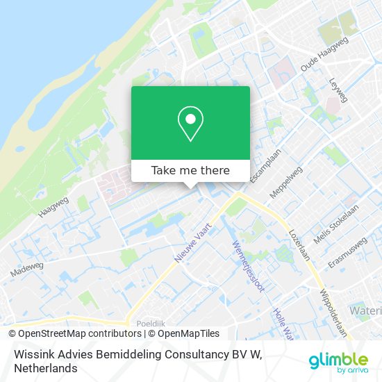 Wissink Advies Bemiddeling Consultancy BV W map