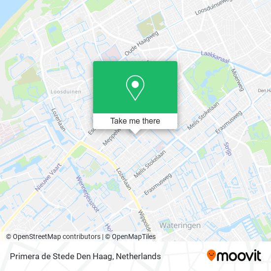 Primera de Stede Den Haag Karte