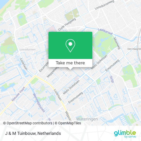 J & M Tuinbouw map