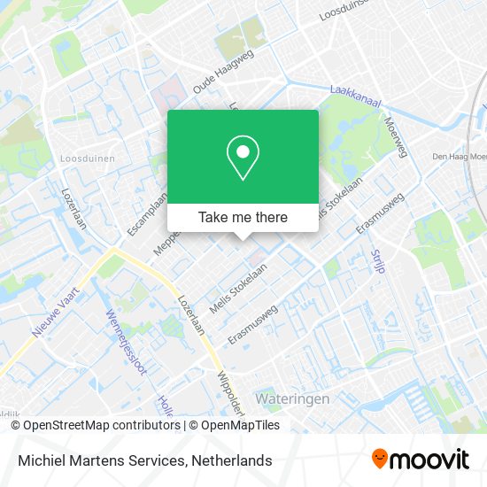 Michiel Martens Services map