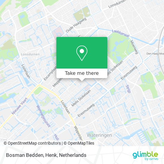 Bosman Bedden, Henk map