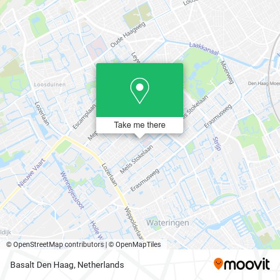 Basalt Den Haag map