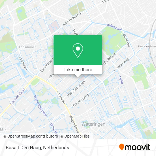 Basalt Den Haag map