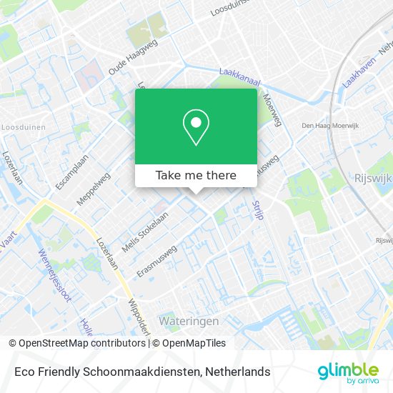 Eco Friendly Schoonmaakdiensten map