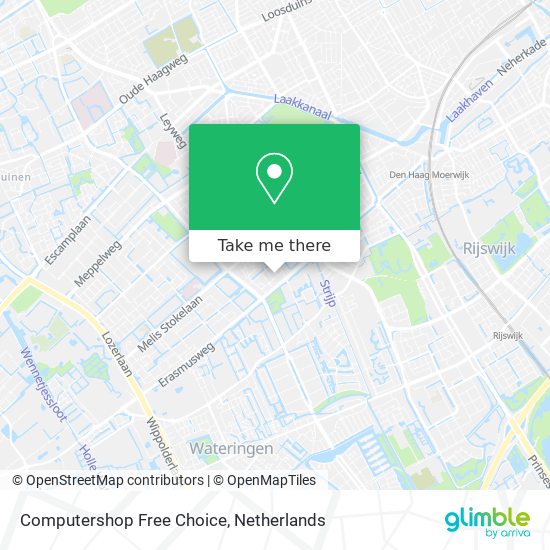 Computershop Free Choice Karte