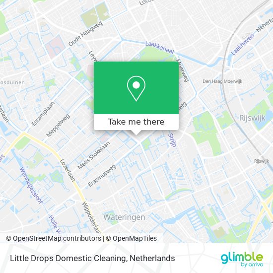 Little Drops Domestic Cleaning Karte