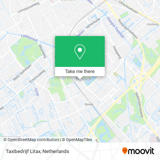 Taxibedrijf Litax map