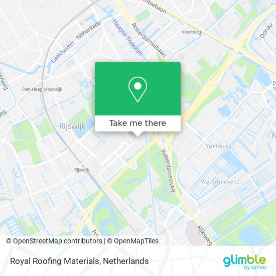 Royal Roofing Materials map