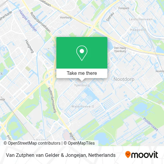 Van Zutphen van Gelder & Jongejan map