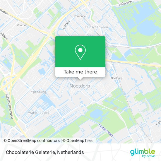 Chocolaterie Gelaterie map