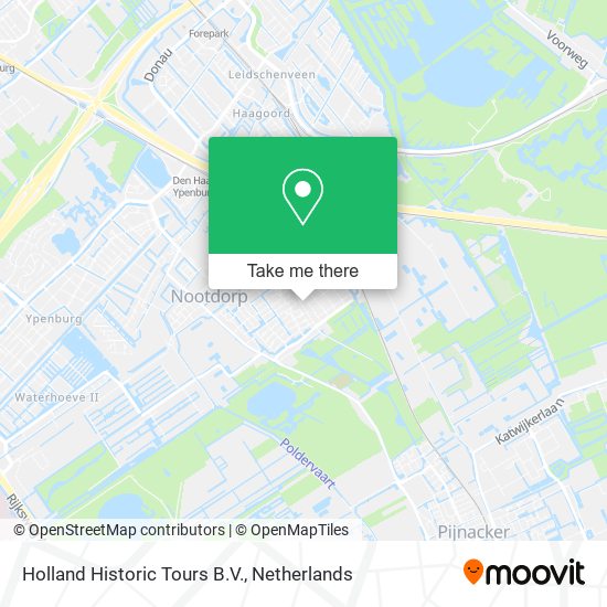 Holland Historic Tours B.V. map