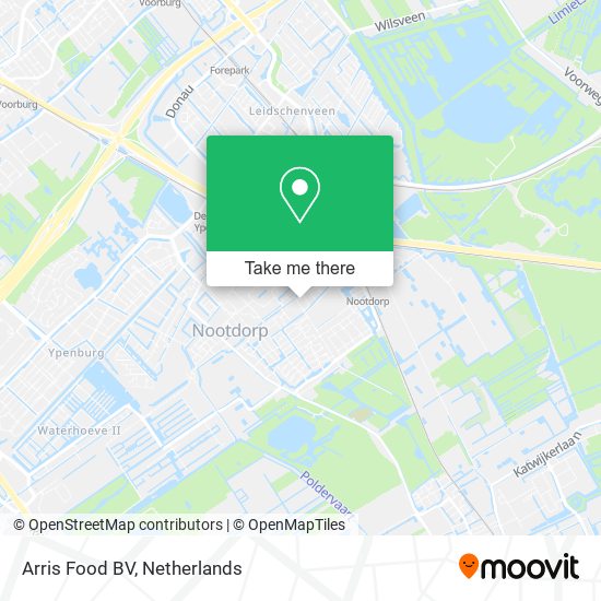 Arris Food BV map