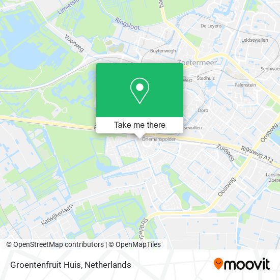 Groentenfruit Huis map