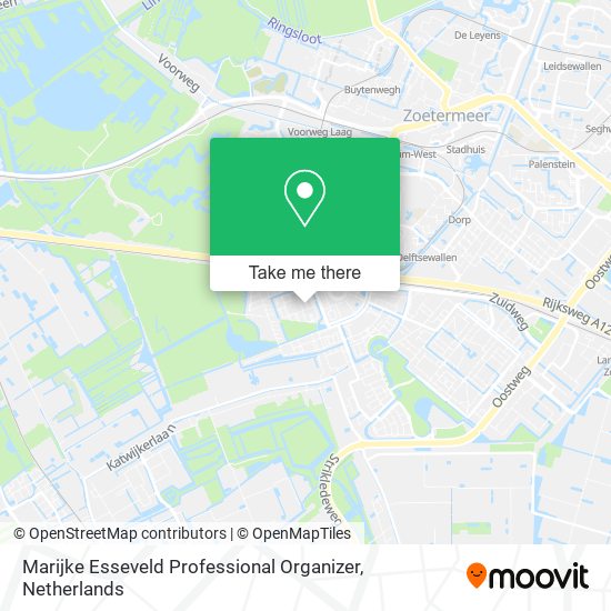 Marijke Esseveld Professional Organizer map