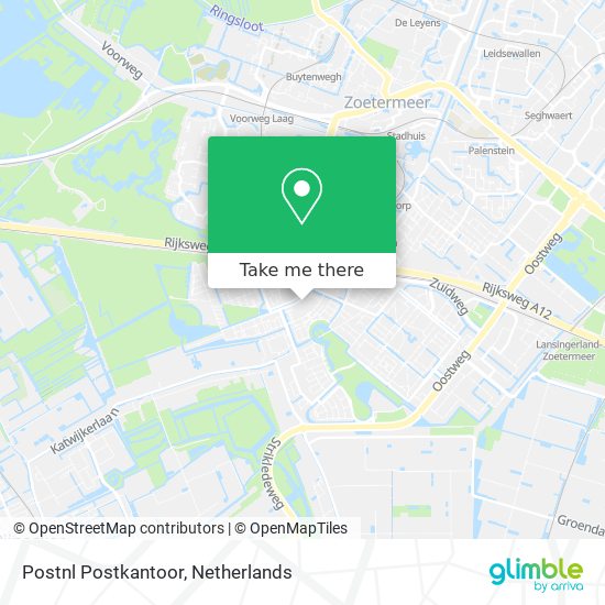 Postnl Postkantoor map