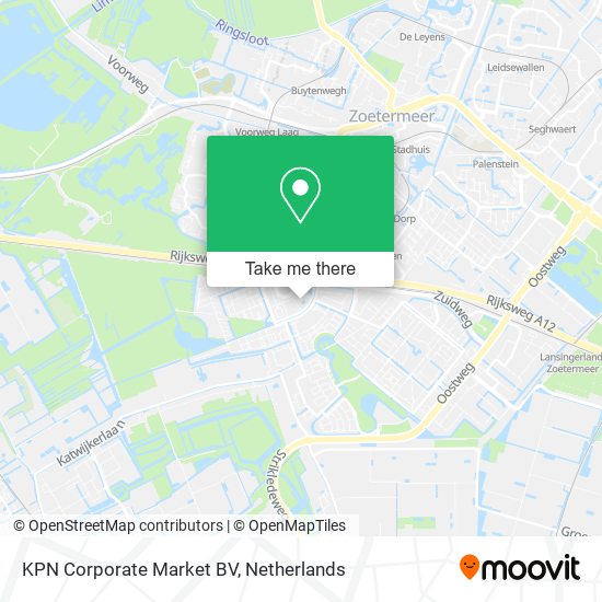 KPN Corporate Market BV map