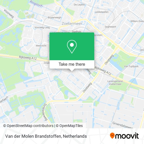 Van der Molen Brandstoffen map